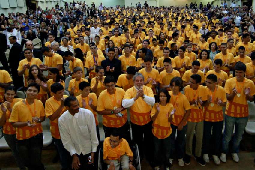 Inclusão social promovida intensamente por meio de medidas que garantiram direitos humanos à população. | Foto: Ricardo Stuckert